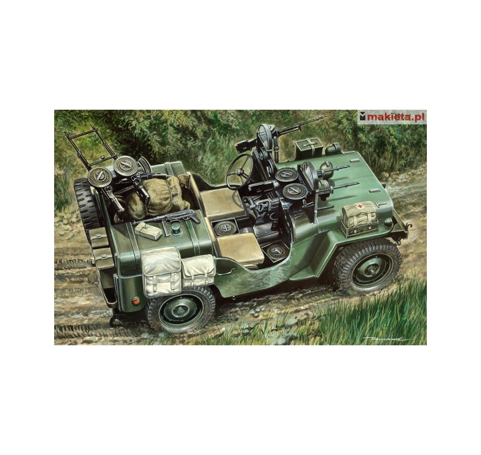 Italeri 0320, Commando Car, skala 1:35 (320)