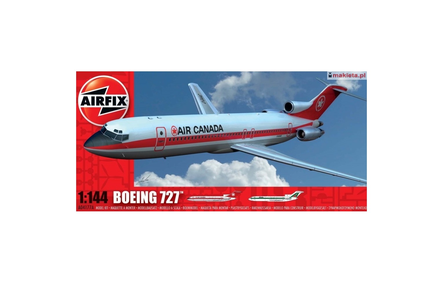 Airfix 04177, BOEING 727, 1:144