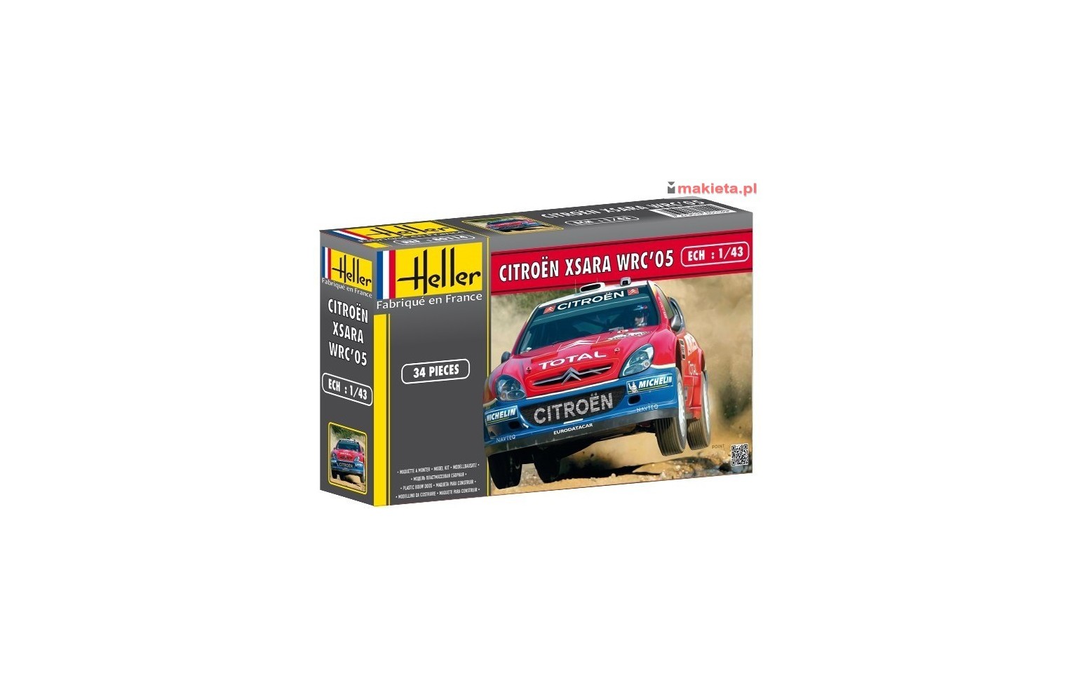 Heller 80114, Citroen Xsara WRC '05, skala 1:43