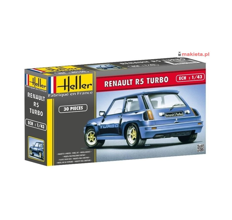Heller 80150, Renault R5 Turbo, skala 1:43