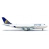HERPA 518581-002, United Airlines Boeing 747-400, 1:500