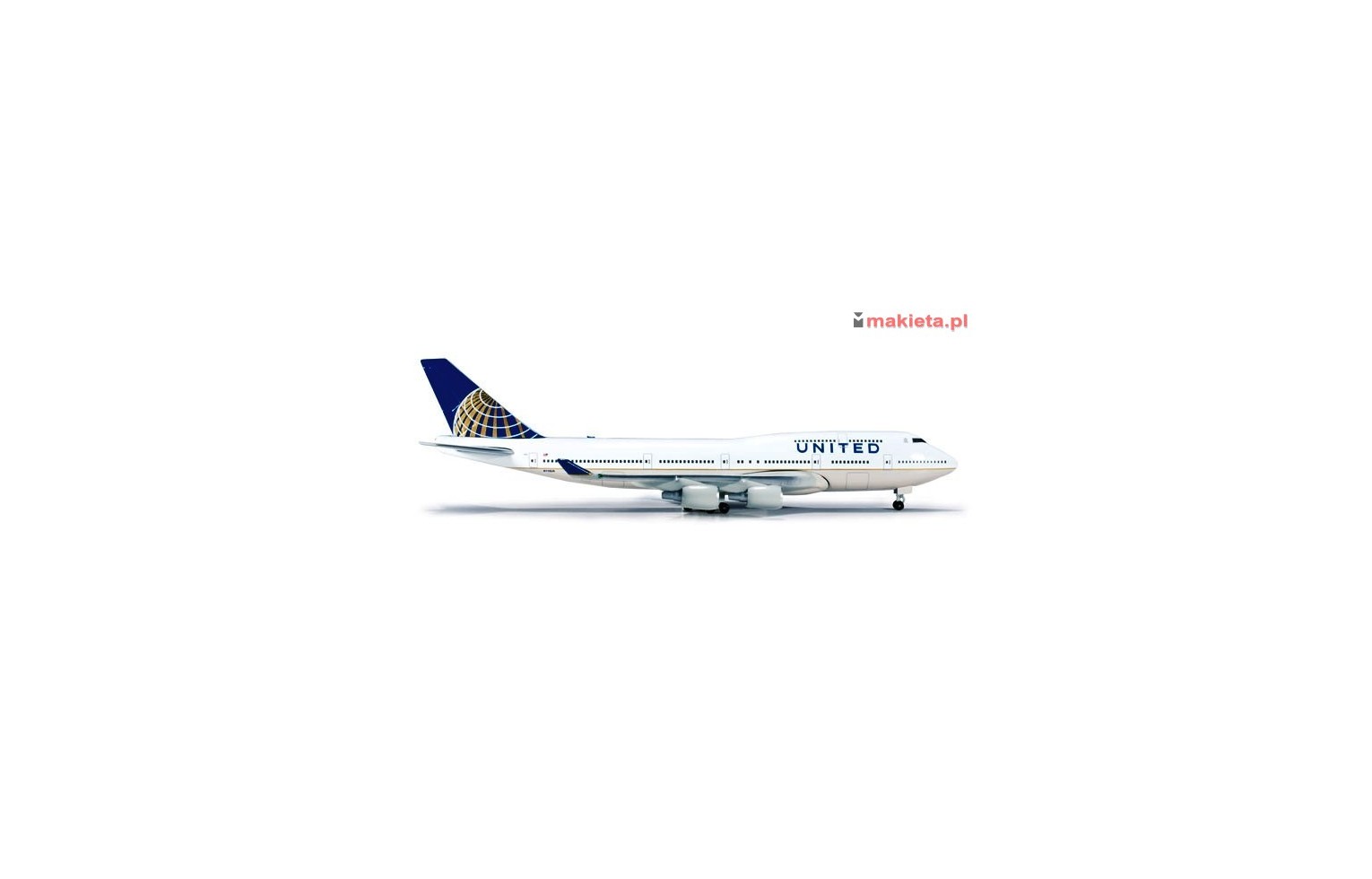HERPA 518581-002, United Airlines Boeing 747-400, 1:500