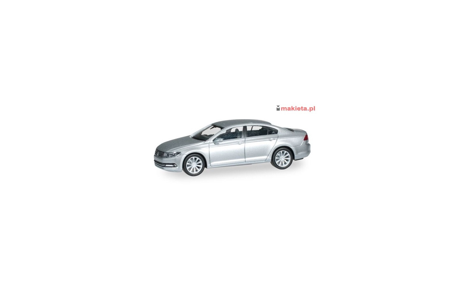 Herpa 038416, VW Passat Limousine, reflex silver metallic, H0