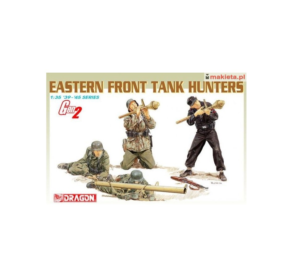 Dragon 6279, Eastern Front Tank Hunters, skala 1:35