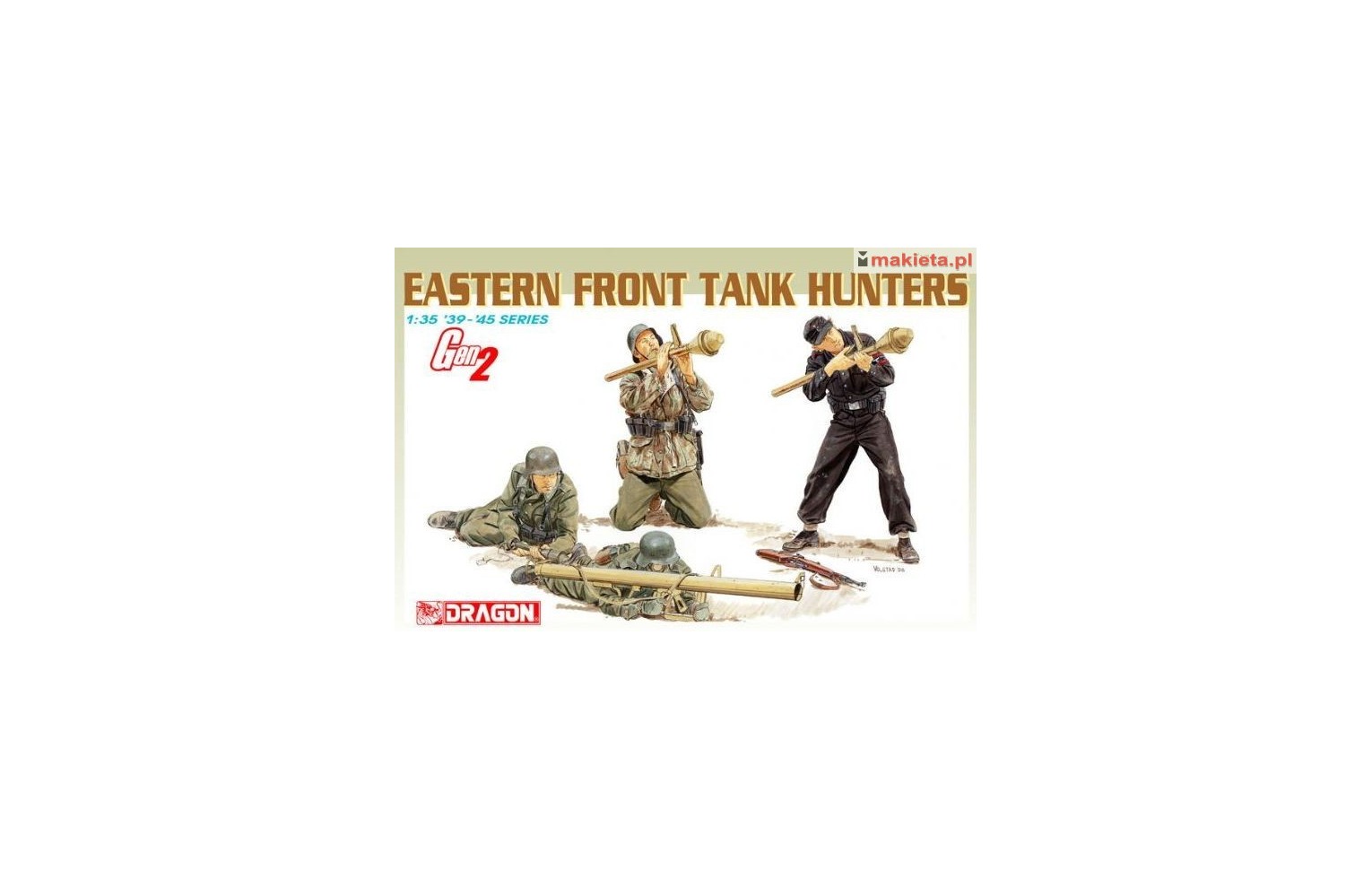 Dragon 6279, Eastern Front Tank Hunters, skala 1:35