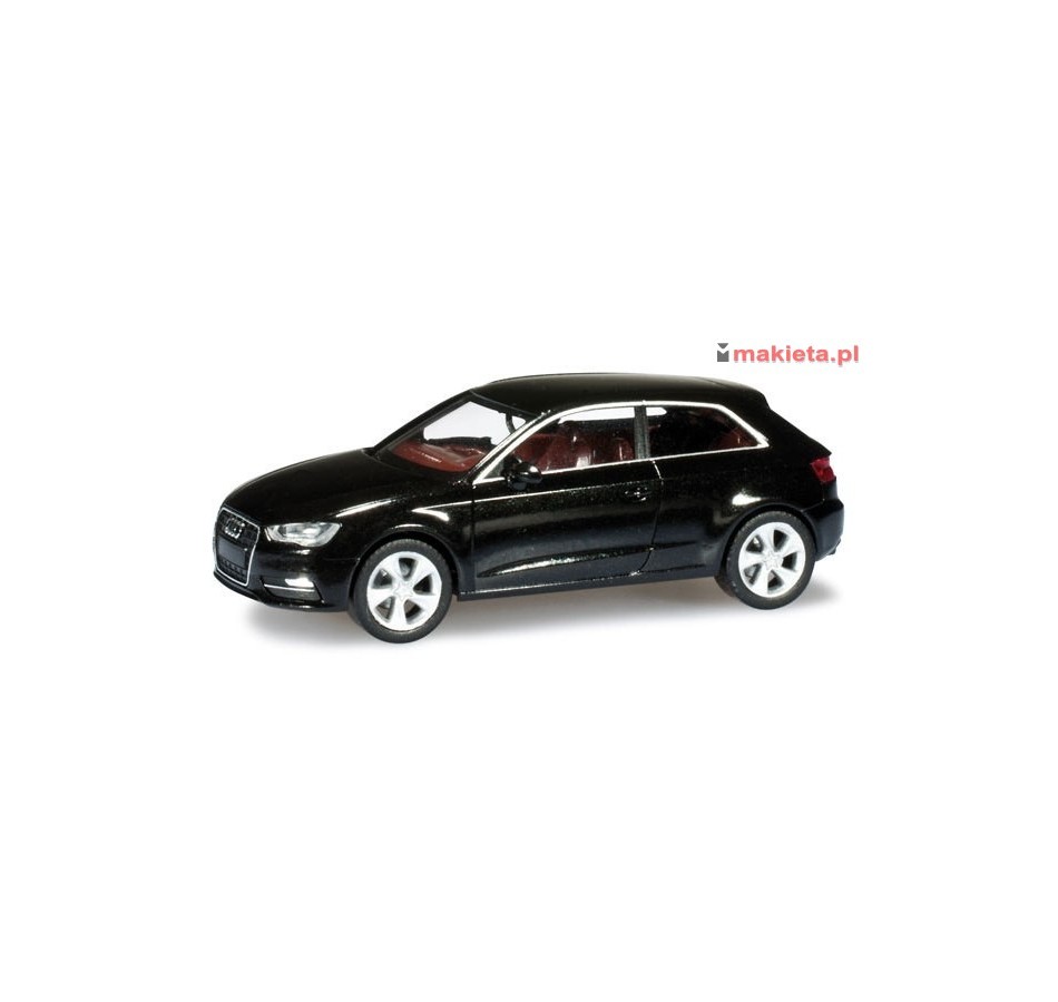 Herpa 024983 -002, Audi A3®, brilliant black, H0