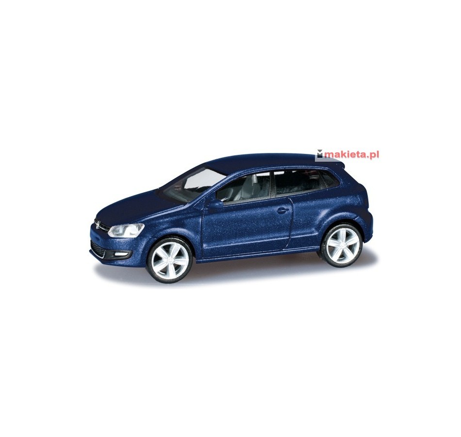 Herpa 034234, VW Polo 2 doors, shadow blue metallic, H0