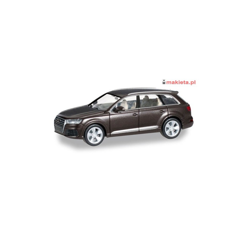 Herpa 038447, Audi Q7, argus brown metallic, skala H0