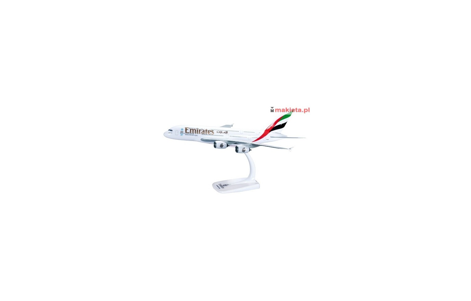 Herpa 607018, Emirates Airbus A380-800, 1:250