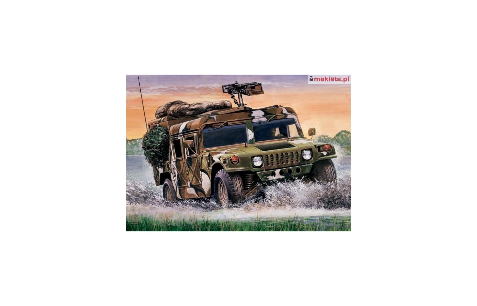 Italeri 0249, Hummer Desert patrol, skala 1:35
