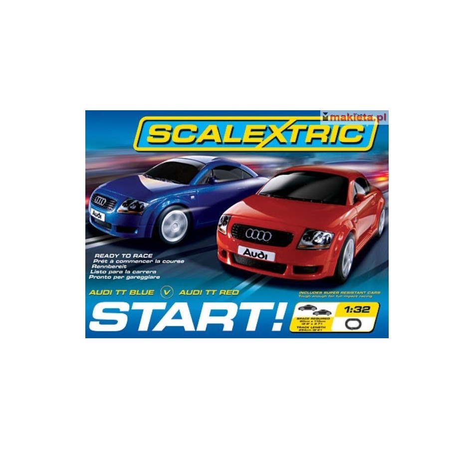 Scalextric C1268, Zestaw F1 start Comeback, 1:32
