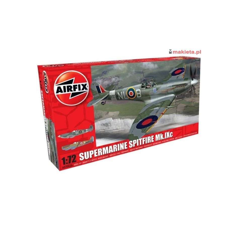 Airfix 02065, Supermarine Spitfire MkIXc, skala 1:72