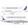 Heller 80448, Air France Airbus A320, skala 1:125