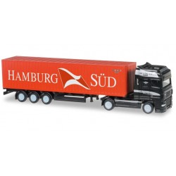 Herpa 066440, DAF XF SSC "Hamburg Süd", skala N, 1:160