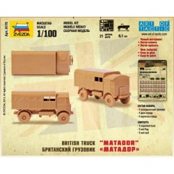 Zvezda 6175, British truck Matador, 1:100