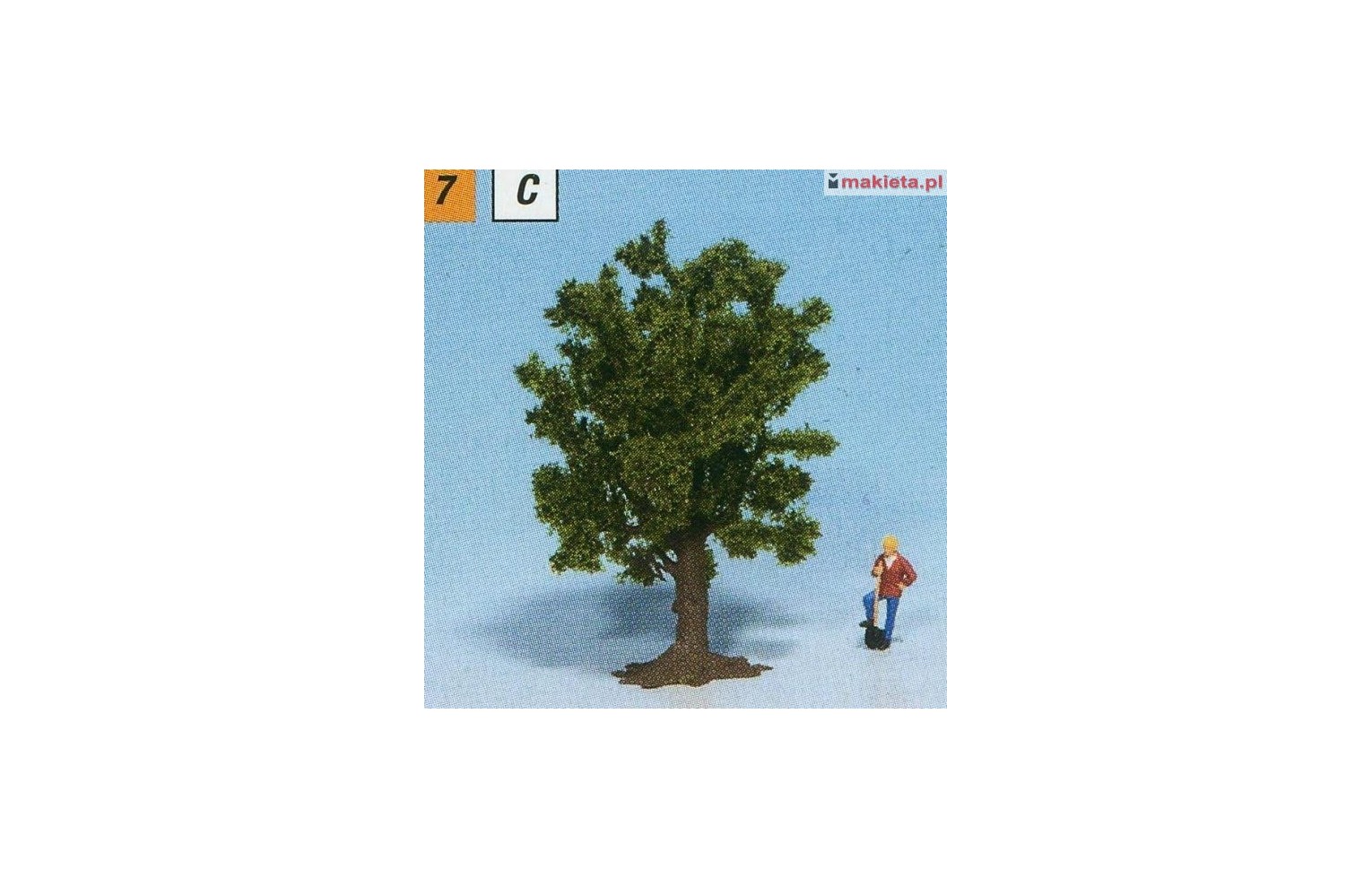 Noch 25950-02, drzewko, ~ 8 cm, 1 szt. H0 (TT)