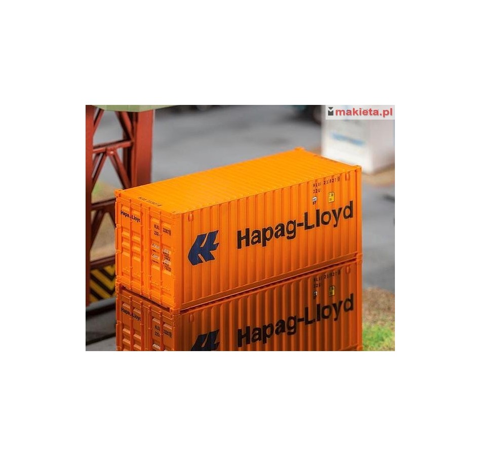 Faller 180826, 20' kontener »Hapag-Lloyd«, skala H0