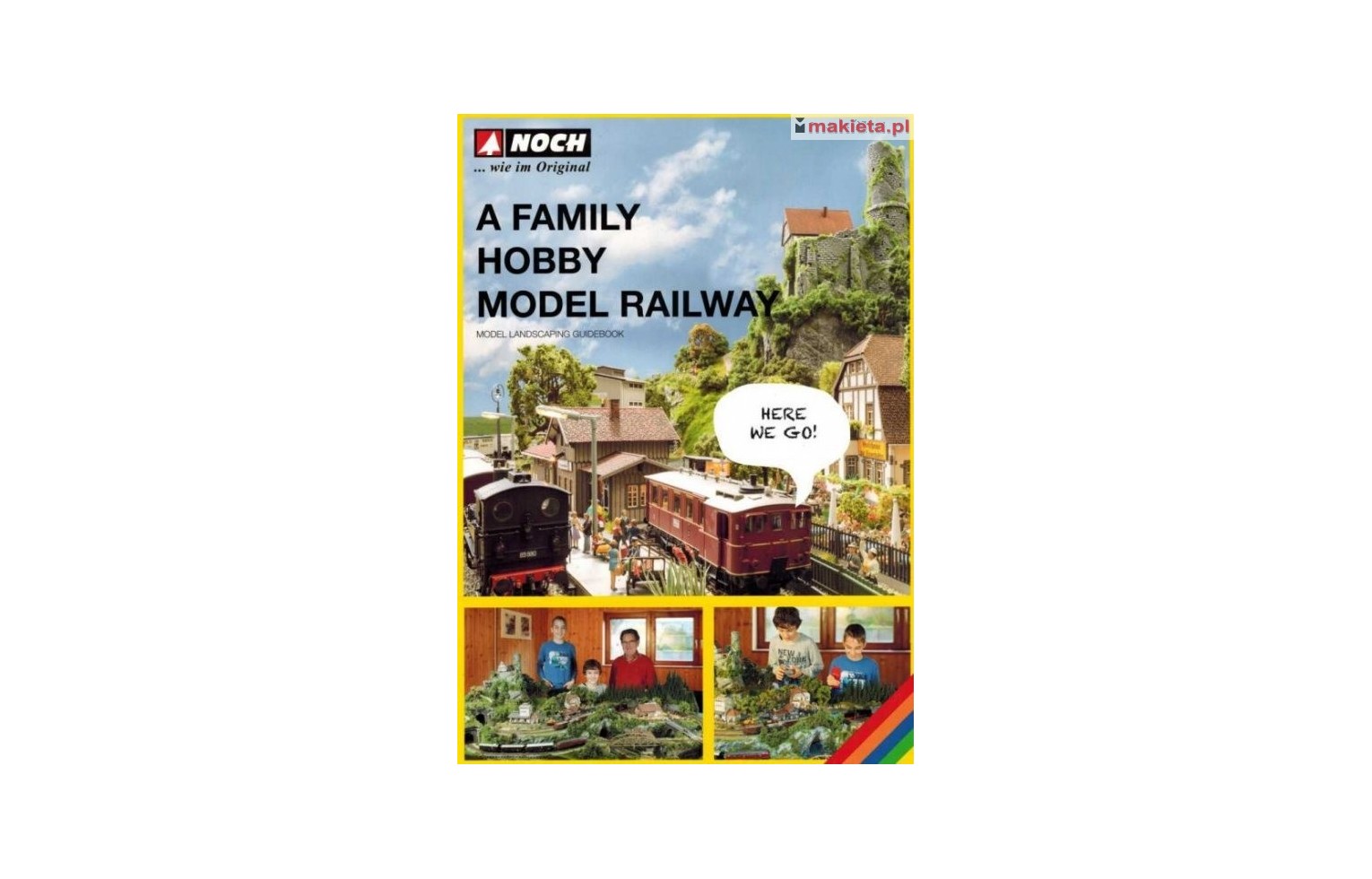 Noch 71905, Model Landscaping Guidebook "Family Hobby"