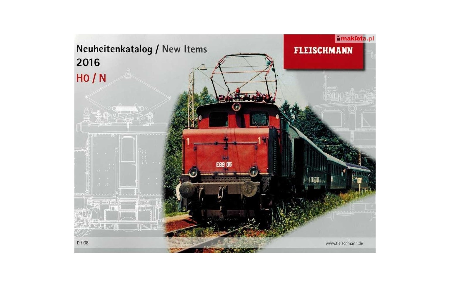 RFK2016P, Pakiet 2 x katalog 2016 Roco / Fleischmann