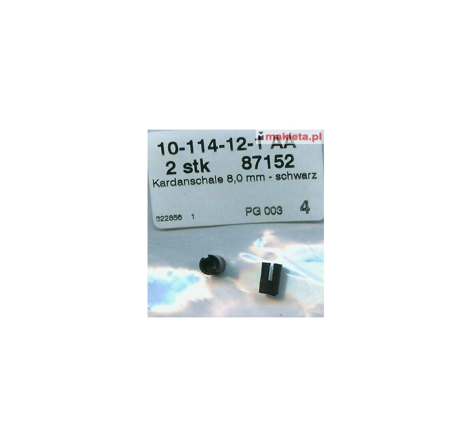 Roco 87152, Gniazdo kulowe wału kardana, 8 mm, H0