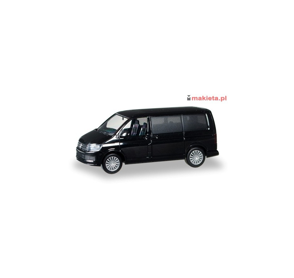 Herpa 028738, VW T6 Multivan, black, skala H0