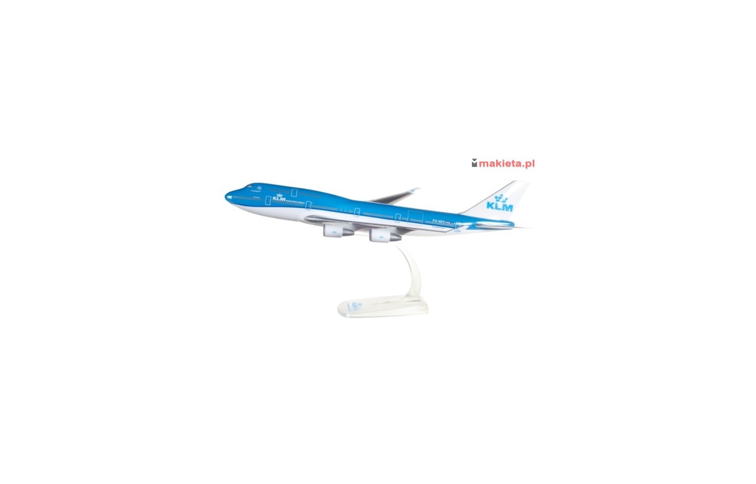 Herpa 611442, KLM Boeing 747-400, skala 1:250