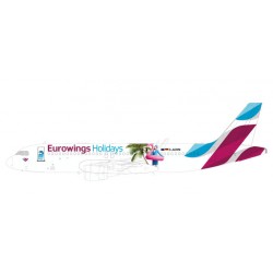 Herpa 611893, Eurowings Europe Airbus A320 "Eurowings Holidays" OE-IQD, skala 1:200