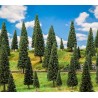 Faller 181538, Zestaw 25 drzew: jodła, wys. 50-150 mm.