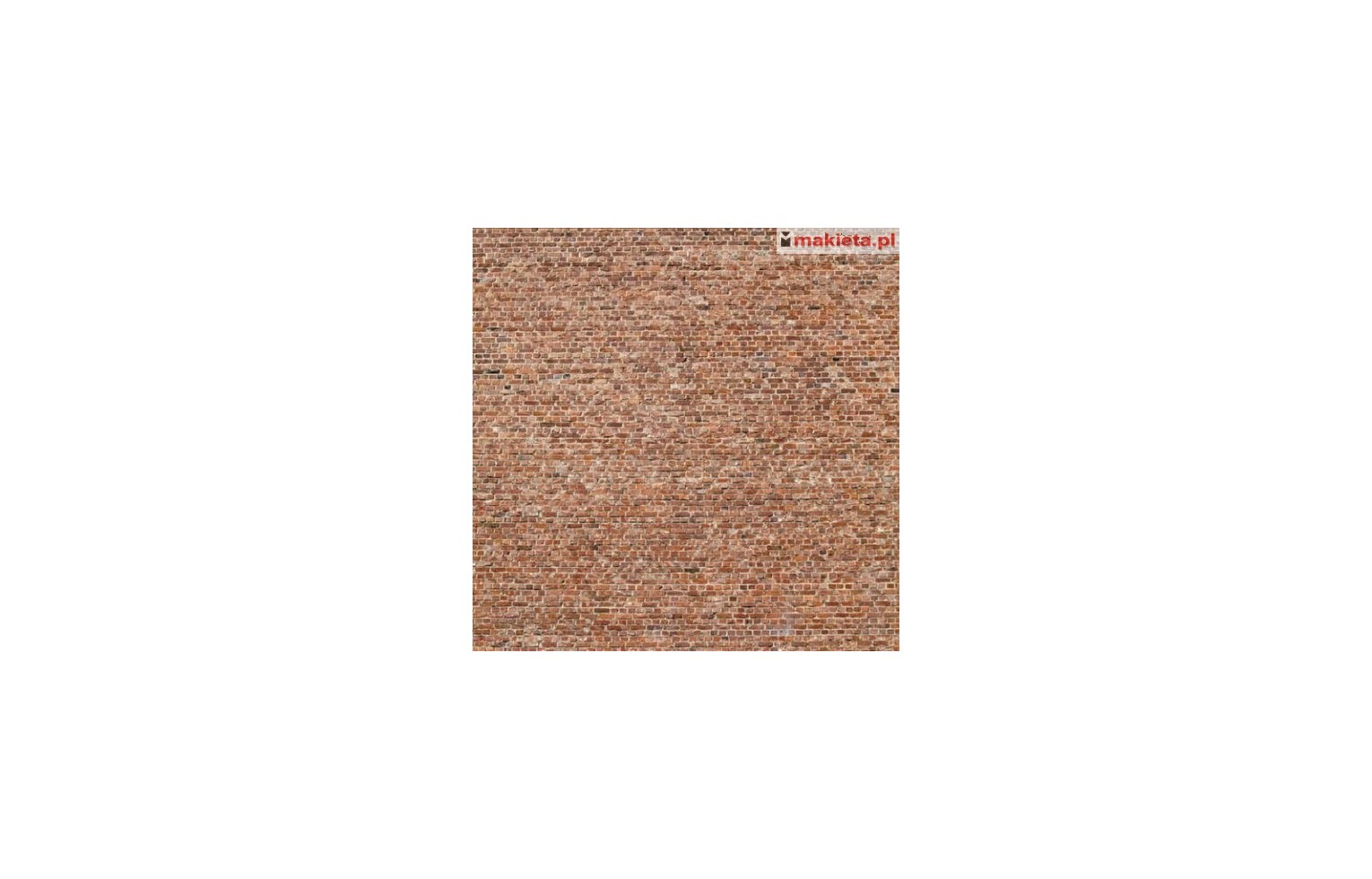 Heki 14002, Mur ceglany, 3 arkusze x 34x21 cm, skala H0