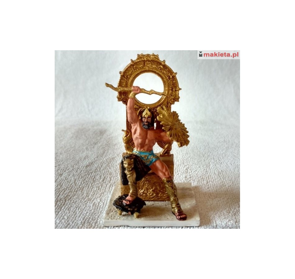 FD-04761, Zeus - Mythos. Figurka:  metal, kolor, kolekcja "Mitologia" DeAgostini, model gotowy.