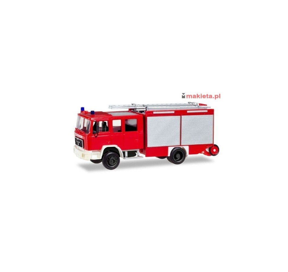 Herpa 094092, MAN G 90 LF 16 fire truck "Fire Department", skala H0