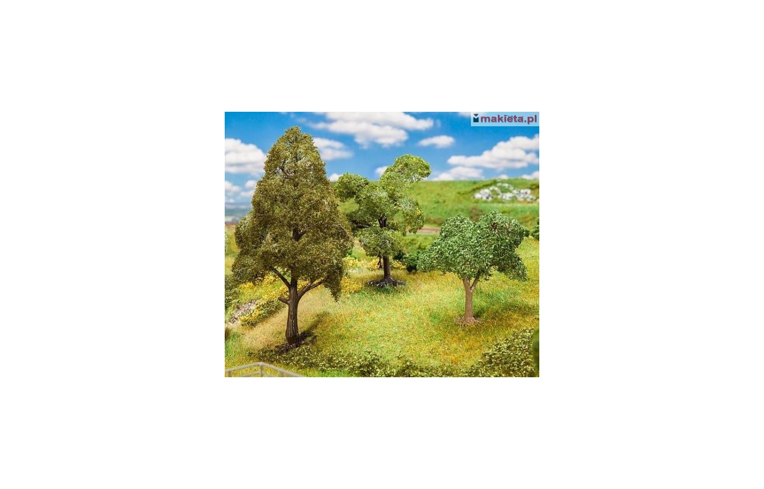 Faller 181170, Zestaw: trzy drzewa Faller Premium, 70-135 mm