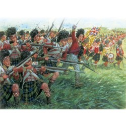 Italeri 6136, Scots Infantry, Napoleonic Wars, figurki, skala 1:72