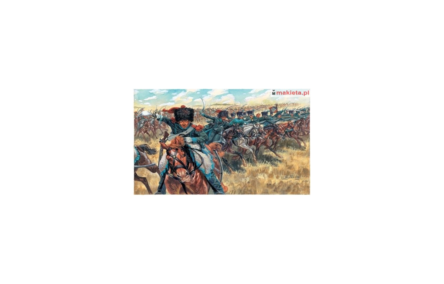 Italeri 6080, French Light Cavalry, Napoleonic Wars, figurki, 1:72