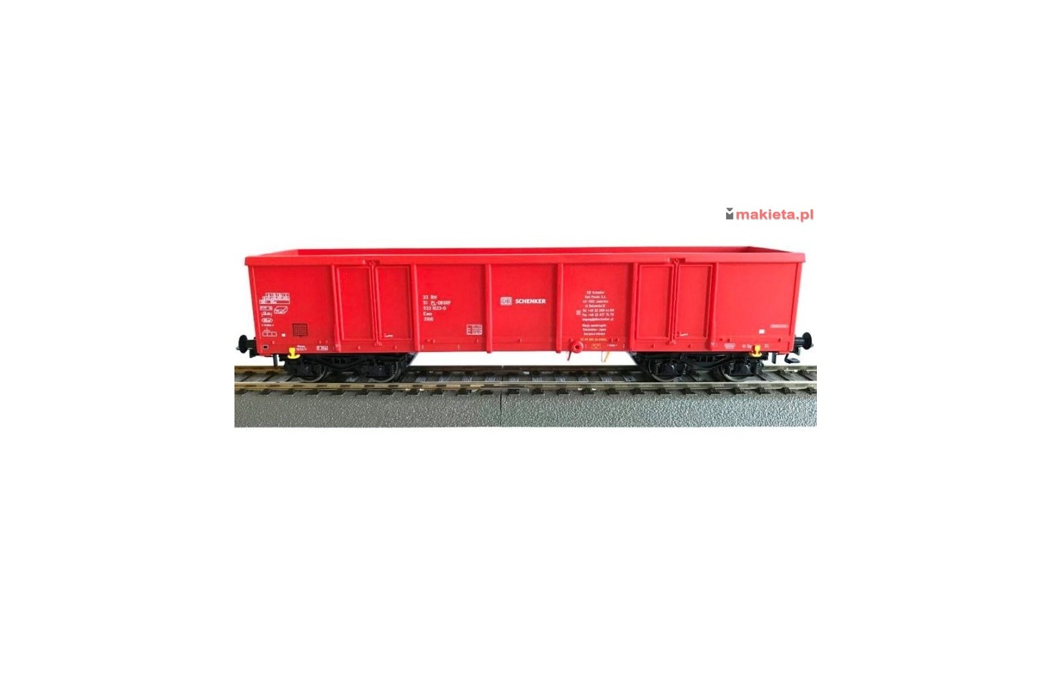 Rivarossi HRS6442, Wagon węglarka UIC, Eaos 33 51 533 1023-0, PL-DBSRP, DB Schenker Rail Polska, ep. VIa, skala H0