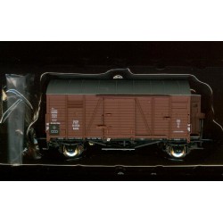Exact-train EX20123, Wagon towarowy kryty Oppeln z budką ham. Kddth, PKP, ep.III, skala H0.