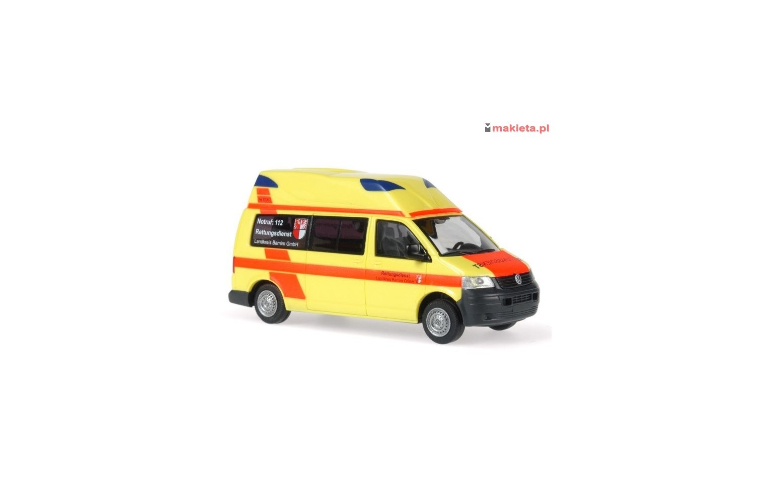 Rietze 51802, Ambulans (Mobile Hornis Rettungsdienst Barnim), skala H0.