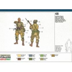 Italeri 6063, U.S. Paratroopers, skala 1:72.