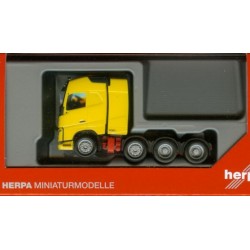 Herpa 304788, Volvo FH 16 Gl. heavy duty tractor, traffic yellow, skala H0.