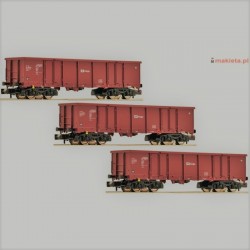 Fleischmann 828343, Zestaw: 3 x wagon Eas, ČD Cargo, ep.VI, skala N (1:160)