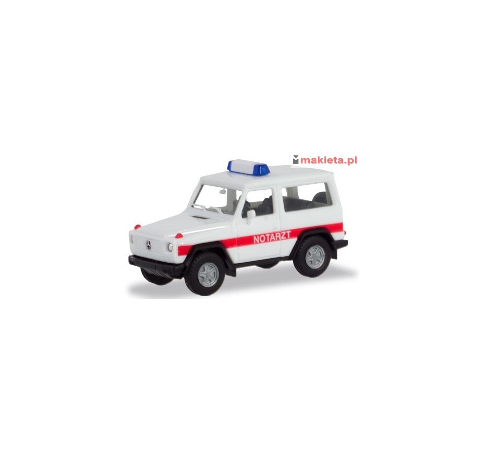 Herpa 094818, Mercedes-Benz G-Modell "Ambulance", skala H0.