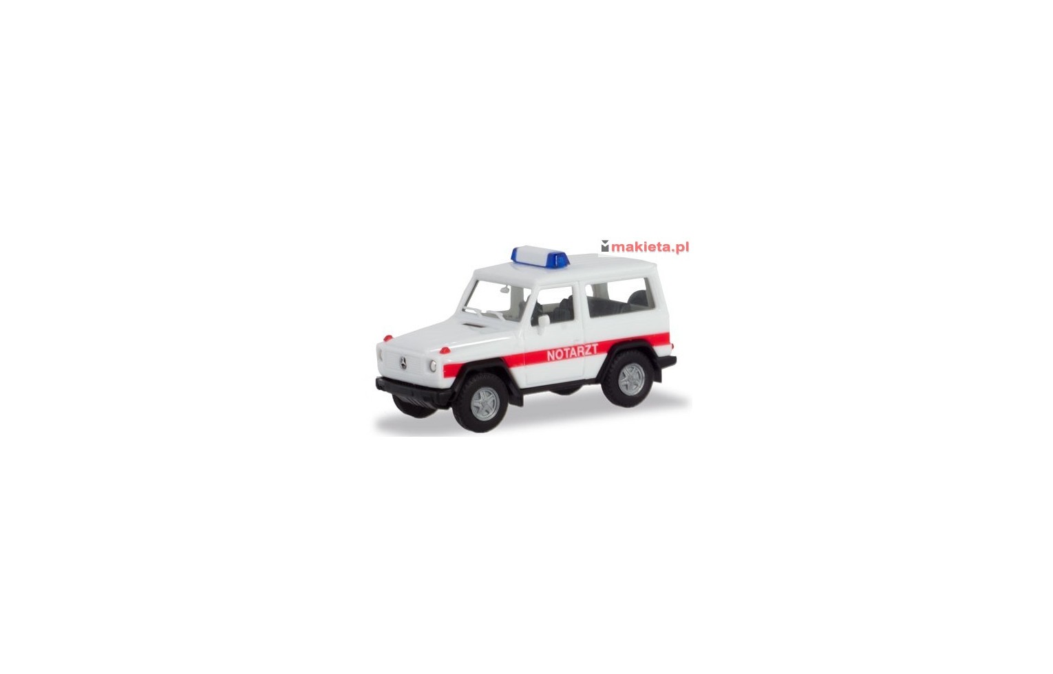 Herpa 094818, Mercedes-Benz G-Modell "Ambulance", skala H0.