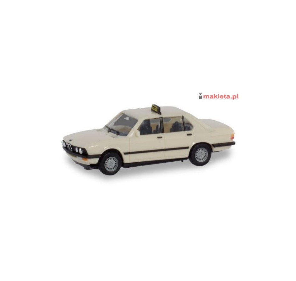 Herpa 094849, BMW 528i "Taxi", skala H0.