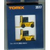 TOMYTEC-TOMIX 3517, Dwie ciężkie ładowarki widłowe do kontenerów, skala N.