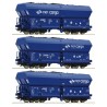 Roco 76046, Zestaw: 3 x wagon Falns, PKP Cargo, ep.VI, skala H0.