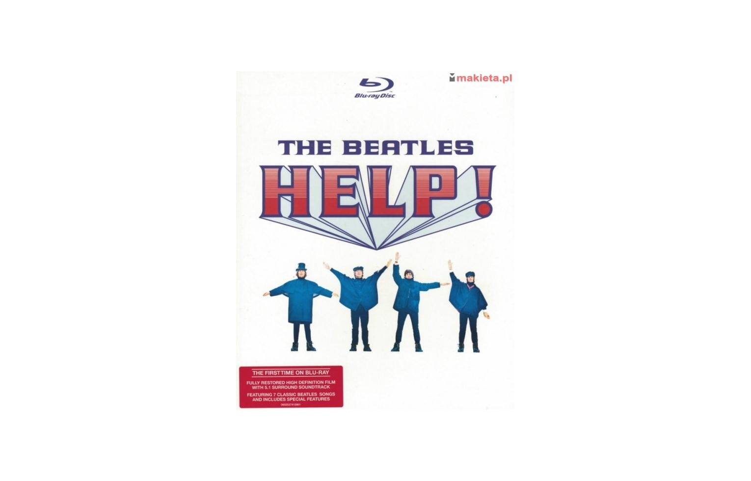The Beatles - Help! - Blu-ray - film HD - 5.1 Surround DTS-HD MASTER