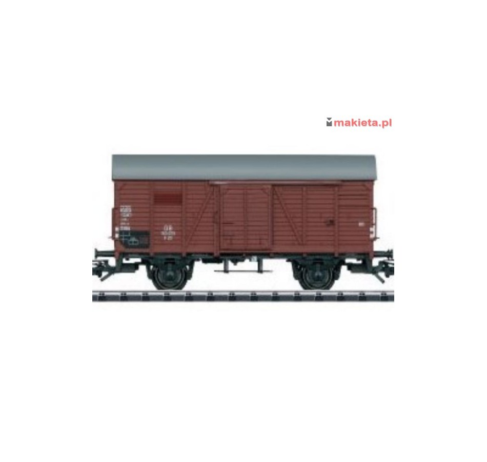 TRIX 25300 - KOMIS. Wagon towarowy kryty G 20, z rozsuwanymi drzwiami, DB, ep.III, skala H0.