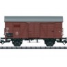 TRIX 25300 - KOMIS. Wagon towarowy kryty G 20, z rozsuwanymi drzwiami, DB, ep.III, skala H0.