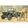 Italeri 0314. Willys MB Jeep with Trailer, skala 1:35 (314)