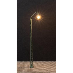 Faller 272124, Trzy klasyczna latarnie łukowe z metalowym masztem kratownicowym, 117 mm, skala N 1:160
